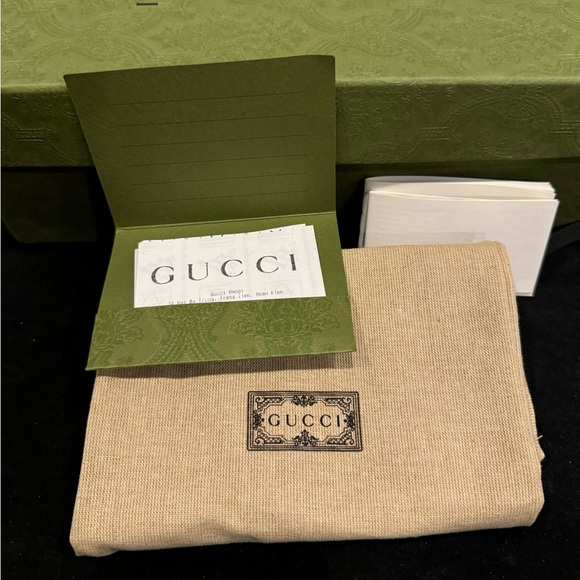 GUCCI GG leather-trimmed slingback flats size 37 - Picture 11 of 11